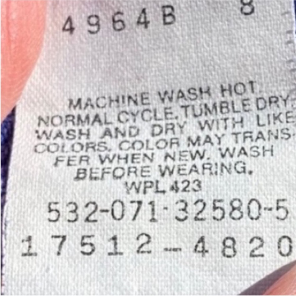 🇺🇸Vintage Levi's 17512 - Picture 5 of 5